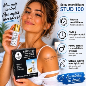 Spray Stud 100 Original Pentru Întârzierea Ejaculării Spray Stud 100 Original Pentru Întârzierea Ejaculării pe Naturo.ro